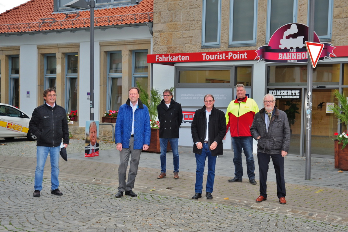 Vorsitzender der CDU-Landtagsfraktion Dirk Toepffer zu Gast im ASB-Bahnhof