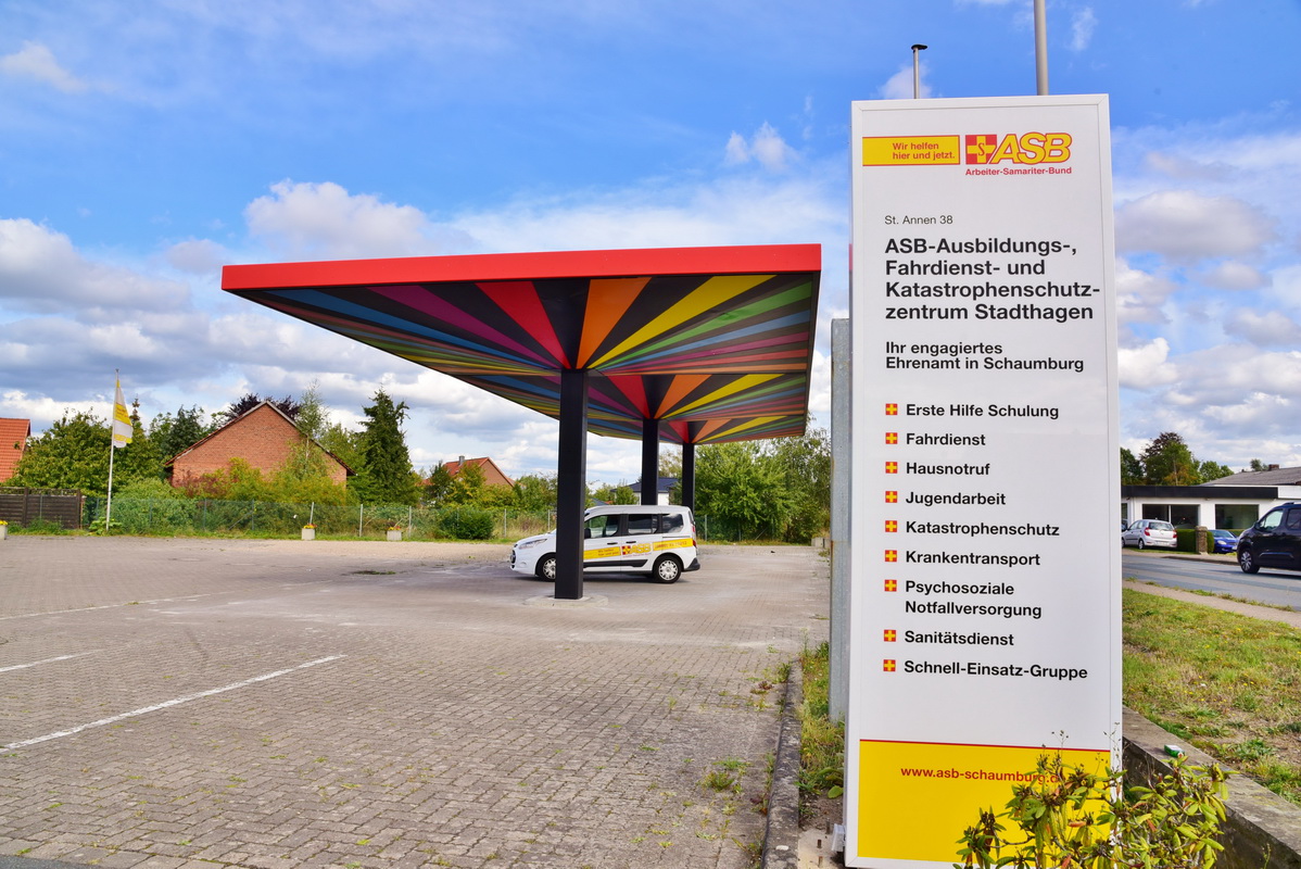 Erster Bauabschnitt im ASB-Katastrophenschutzzentrum Stadthagen fertiggestellt