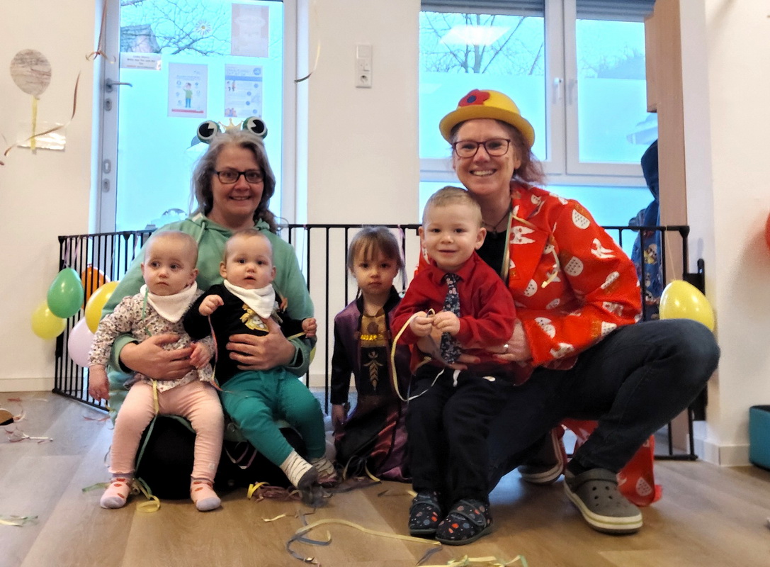 Kinder erleben Fasching als besonderes Erlebnis.